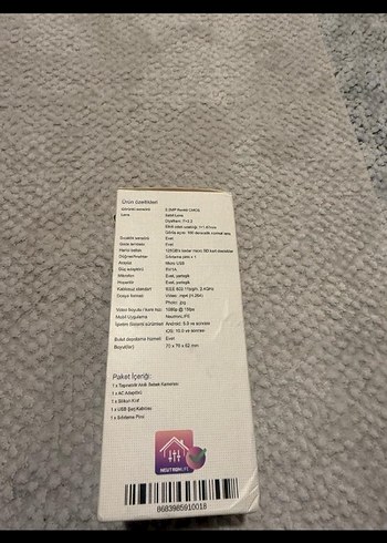 SIFIR neutron marka hiç kullanılmamış paketinde kamera - Görsel 4