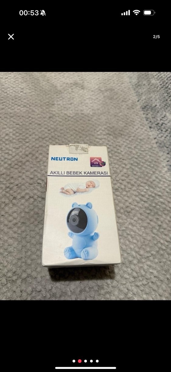 SIFIR neutron marka hiç kullanılmamış paketinde kamera - Görsel 2