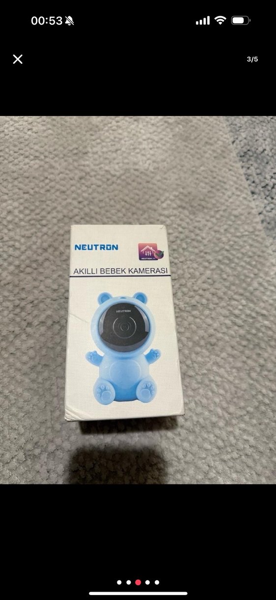 SIFIR neutron marka hiç kullanılmamış paketinde kamera - Görsel 3