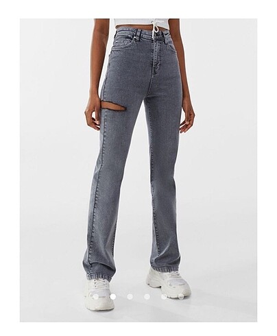 bershka straight fit jean