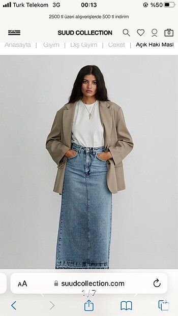 SUUD COLLECTİON MASKÜLEN BLAZER CEKET