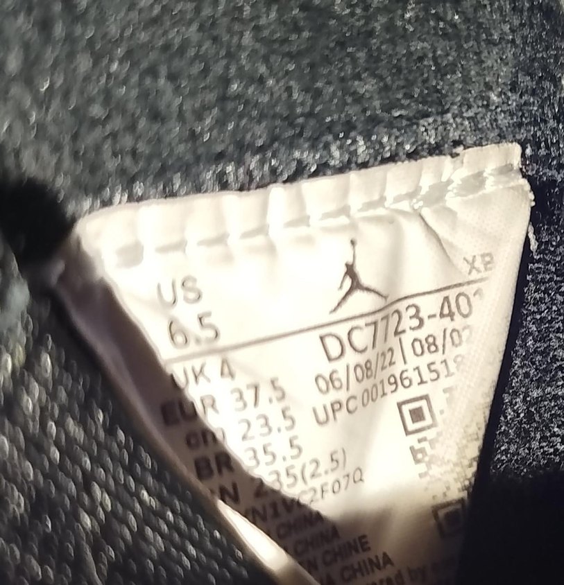 Mavi Jordan Basketbol Ayakkabısı - Görsel 4