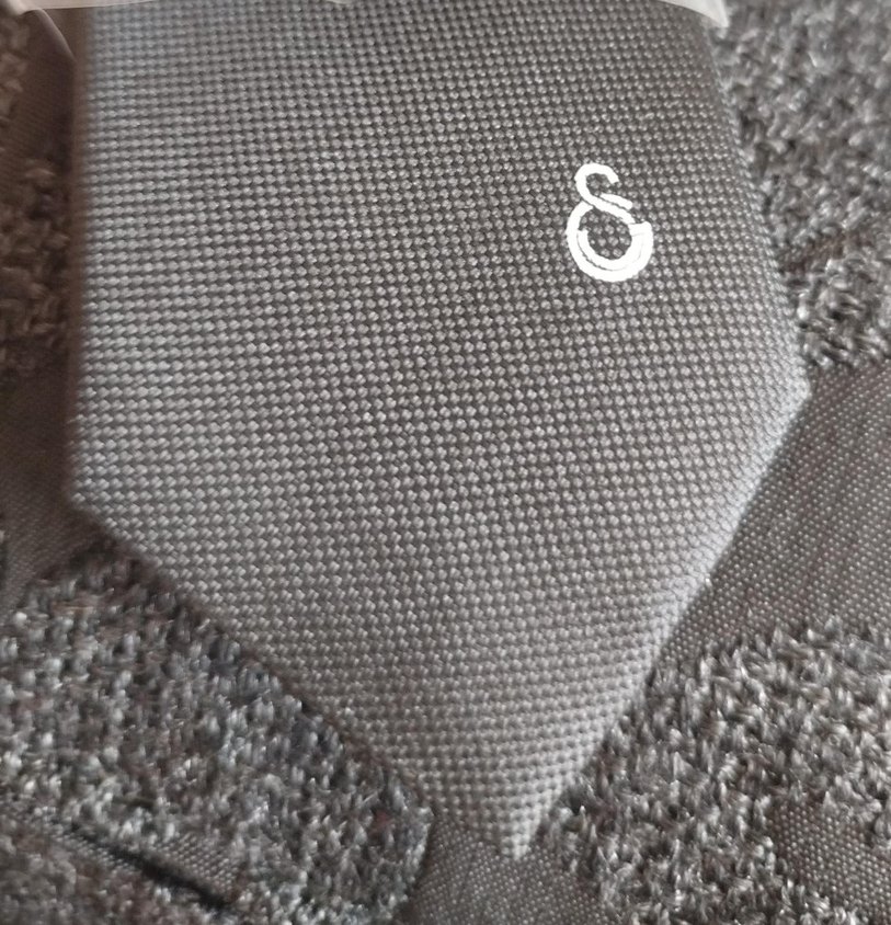 Siyah GS store Erkek Kravat - Görsel 2