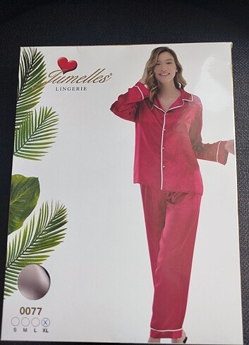 Kadın Saten Pijama Takımı - Görsel 4