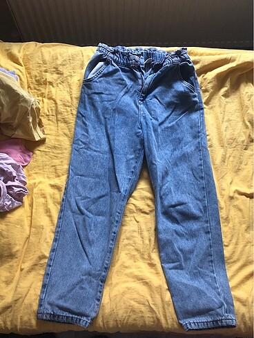 LC Waikiki Açık Renkli Beli Lastikli Pantolon