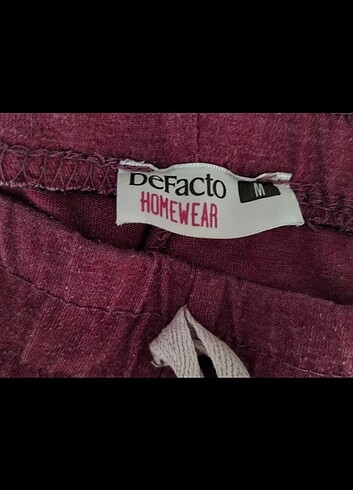 m Beden pembe Renk Defacto Pijama Takımı