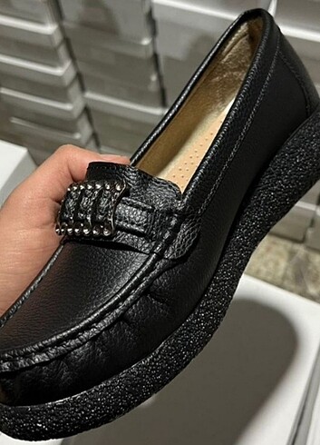 38 Beden Oxford Lofer Anne ayakkabısı