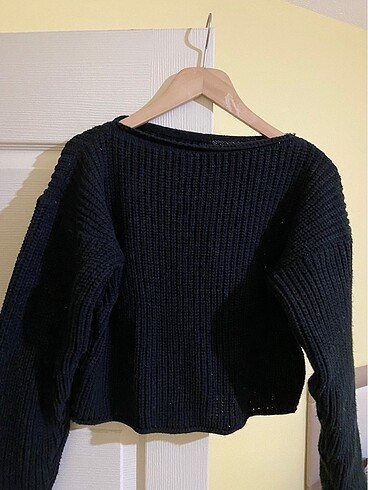 Kayık yaka kazak - Görsel 6