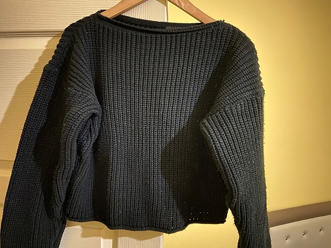 Kayık yaka kazak - Görsel 4