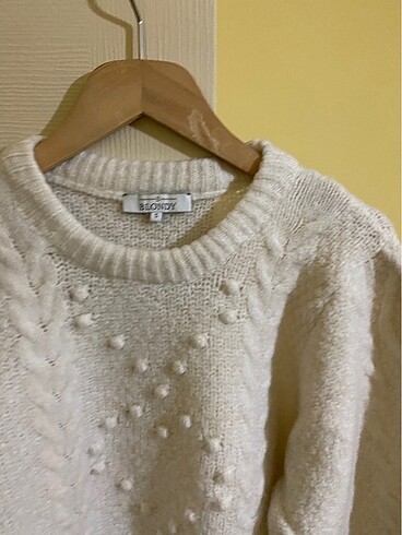 Kırık beyaz kazak - Görsel 5