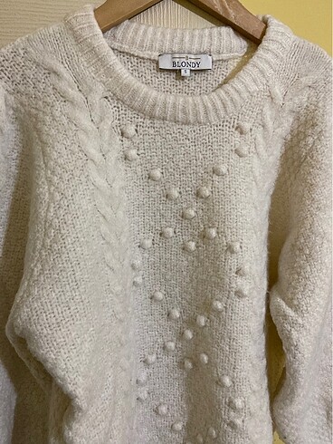 Kırık beyaz kazak - Görsel 9