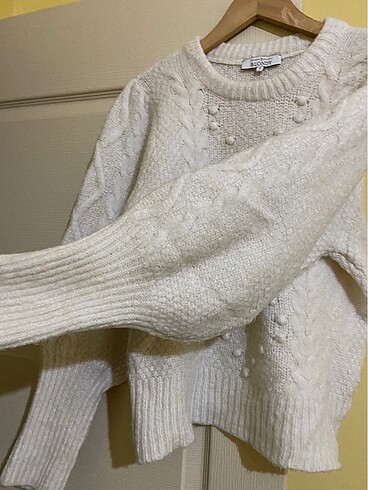 Kırık beyaz kazak - Görsel 8