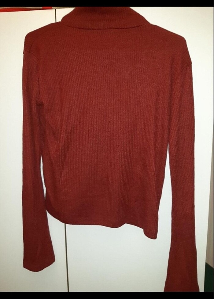 Bordo kiremit boğazlı - Görsel 2