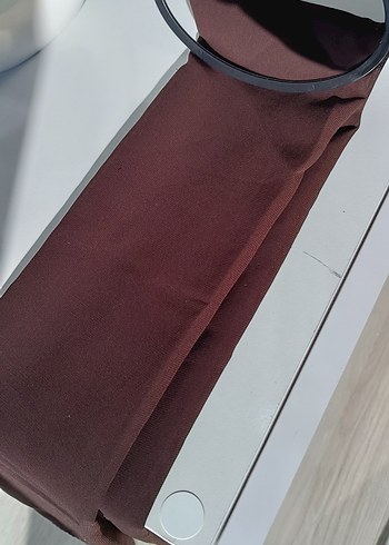 Drapeli Parlak Lacivert Kadın şal eşarp - Görsel 2