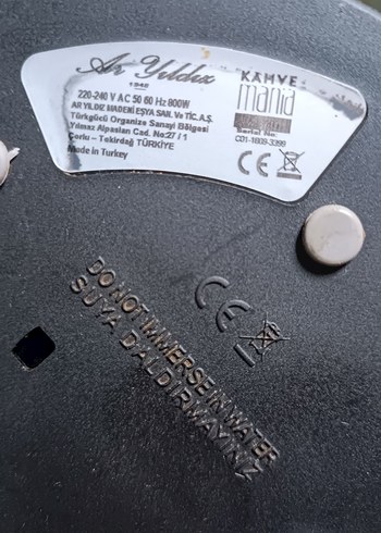 Siyah Elektrikli Kahve Köpürtücü - Görsel 2