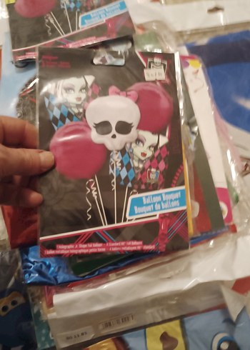 Renkli Parti Balonları ve Aksesuarları - Görsel 18