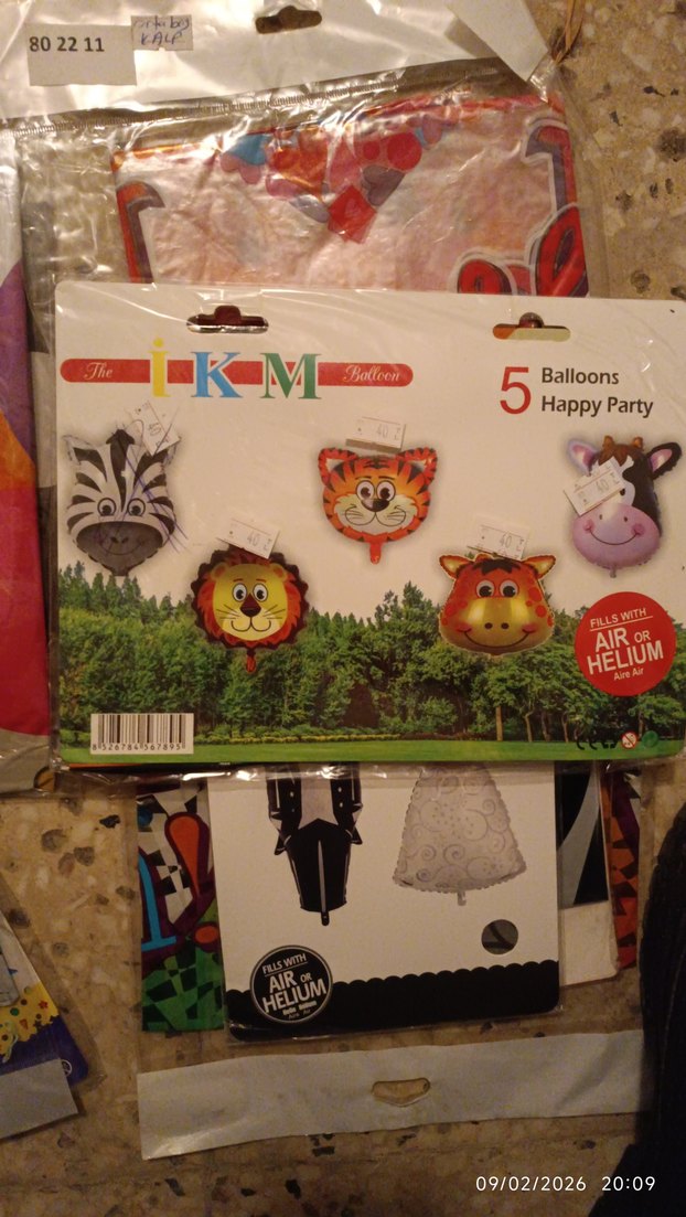 Renkli Parti Balonları ve Aksesuarları - Görsel 2