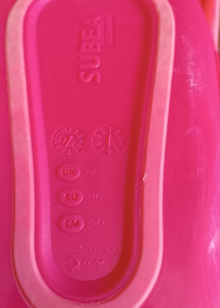 Subea deniz palet 32/33/ numara - Görsel 2