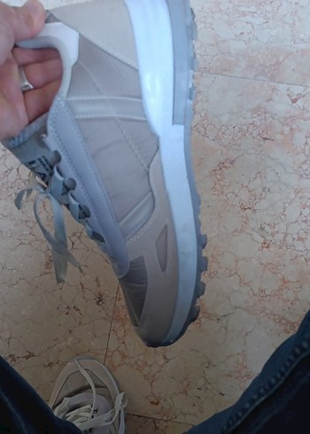 Bej Bağcıklı erkek Spor Ayakkabı 44/43 numara rahat uyuyor - Görsel 7