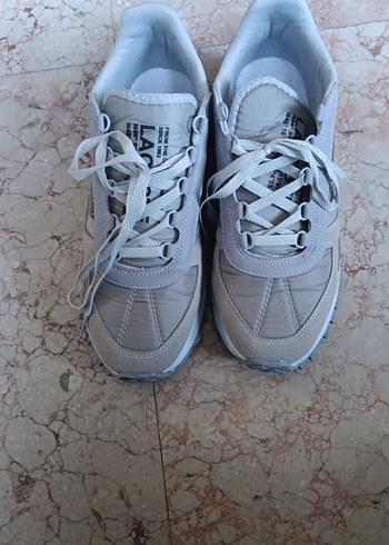 Bej Bağcıklı erkek Spor Ayakkabı 44/43 numara rahat uyuyor - Görsel 11