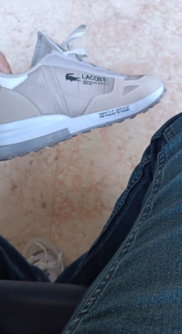 Bej Bağcıklı erkek Spor Ayakkabı 44/43 numara rahat uyuyor - Görsel 4