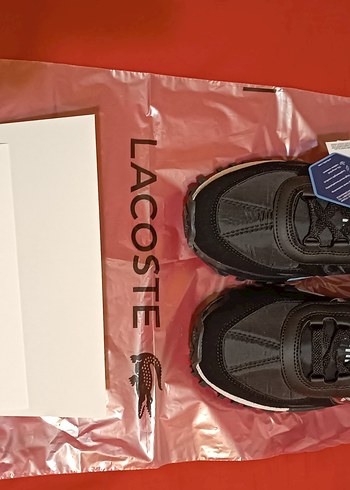 Lacoste Siyah Erkek Spor Ayakkabı 44 / 43 numaraya oluyor - Görsel 8