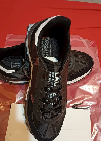 Lacoste Siyah Erkek Spor Ayakkabı 44 / 43 numaraya oluyor - Görsel 10