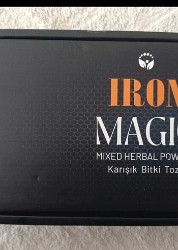 Iron Karışık Bitki Tozu - Siyah Ambalaj
