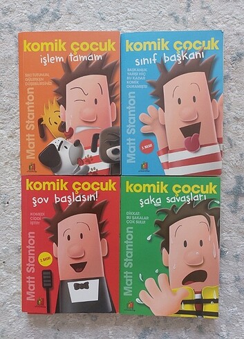 Komik cocuk seti 4lu 100 tl