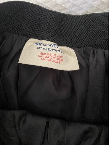 7 Yaş Beden siyah Renk H&M tül etek