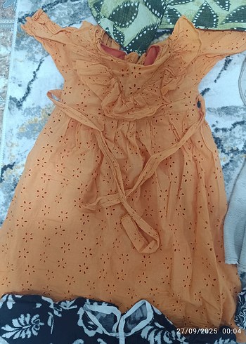 4 Yaş Beden çeşitli Renk kız çocuk elbiseleri