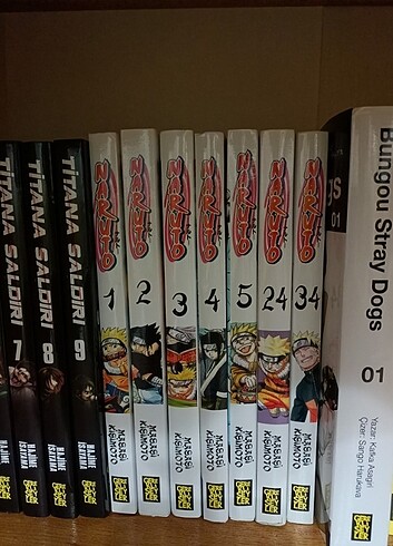 Naruto 1-5 set .cilt