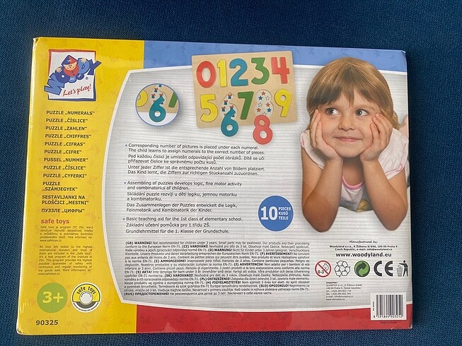 Diğer Ahşap sayılar puzzle