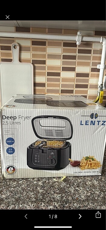 Fritöz 2,5 litre