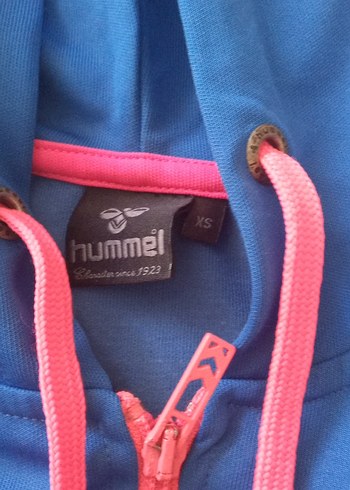 Kızlar için Fermuarlı Mavi Sweatshirt - Görsel 3