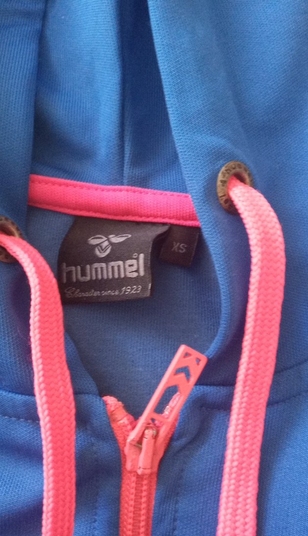 Kızlar için Fermuarlı Mavi Sweatshirt - Görsel 3