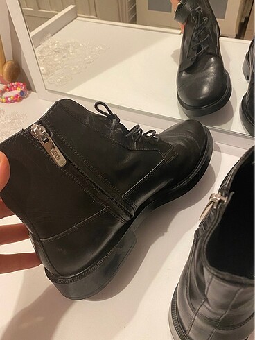 40 Beden siyah Renk Tod's deri bot