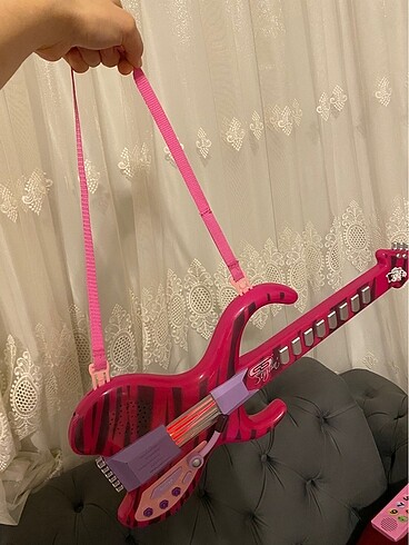 Beden Çoçuk ışıklı ve sesli gitar
