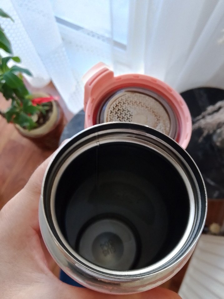 Pastel Pembe Çocuk Termos Şişesi - Görsel 5