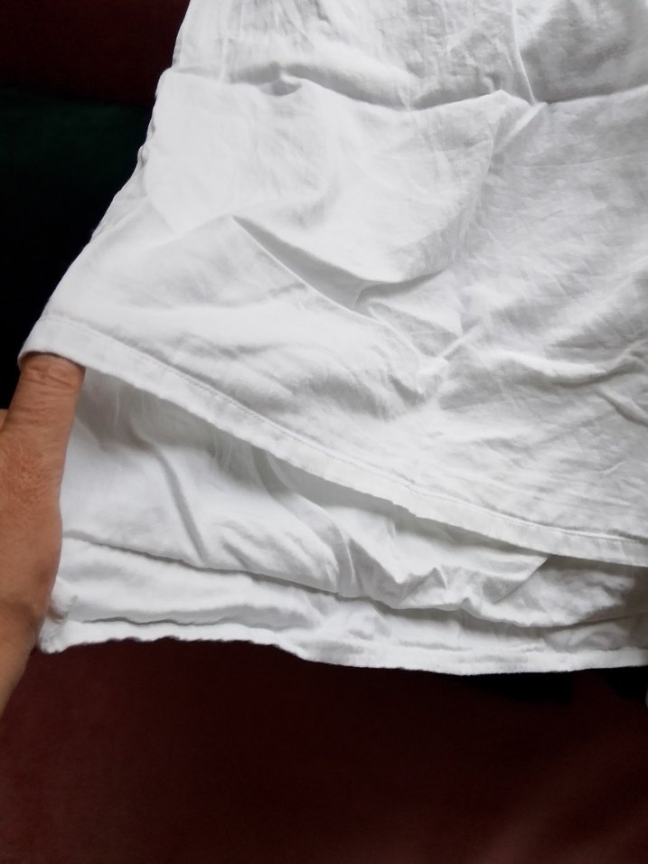 Beyaz Pamuklu Yastık Kılıfı - Görsel 2