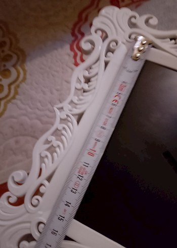 Beyaz Oymalı Dekoratif Çerçeve Seti - Görsel 5