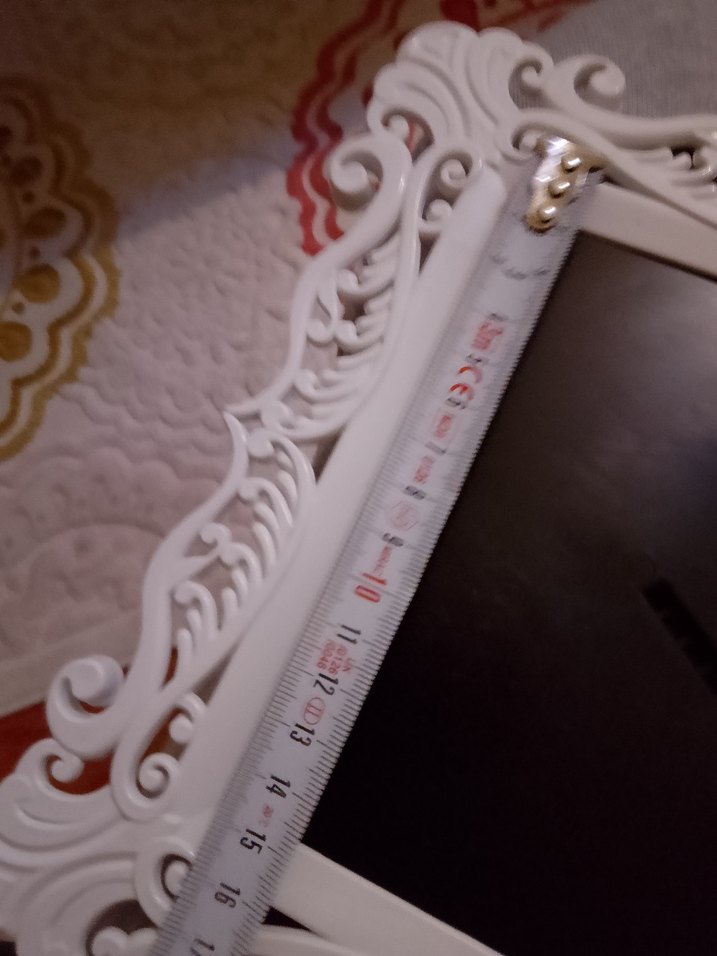 Beyaz Oymalı Dekoratif Çerçeve Seti - Görsel 5