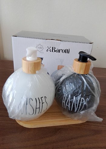 Barotti Banyo Sıvı Sabunluk Seti - Görsel 2