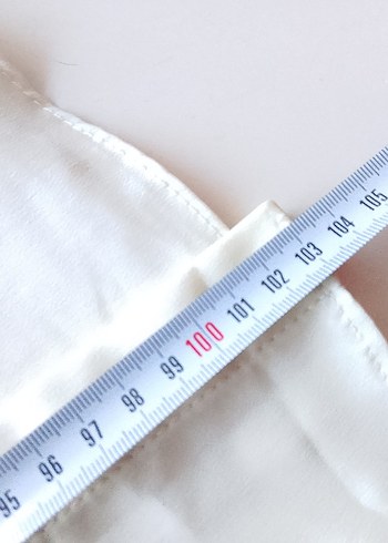 Beyaz Drapeli Uzun Kollu Kadın Gömlek - Görsel 4