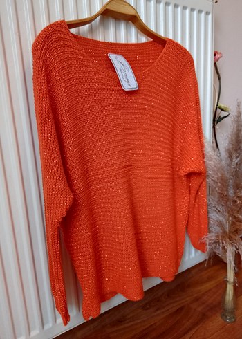 Bohem Tarzı Kapüşonlu Örgü Kadın Kazak - Görsel 11