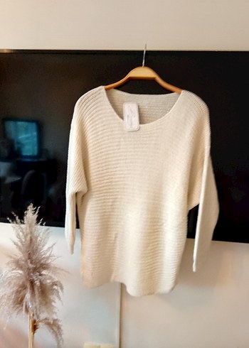 Bohem Tarzı Kapüşonlu Örgü Kadın Kazak - Görsel 9