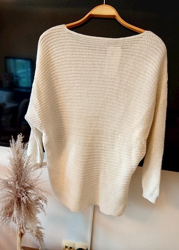 Bohem Tarzı Kapüşonlu Örgü Kadın Kazak - Görsel 15