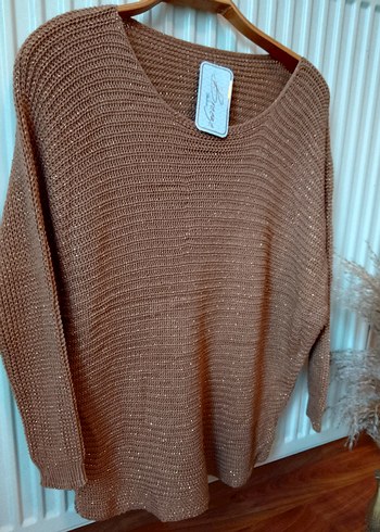 Bohem Tarzı Kapüşonlu Örgü Kadın Kazak - Görsel 20