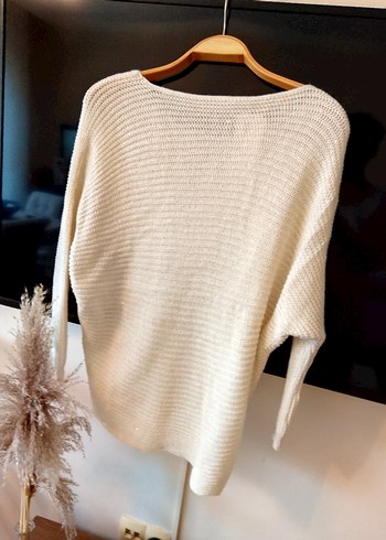 Bohem Tarzı Kapüşonlu Örgü Kadın Kazak - Görsel 14