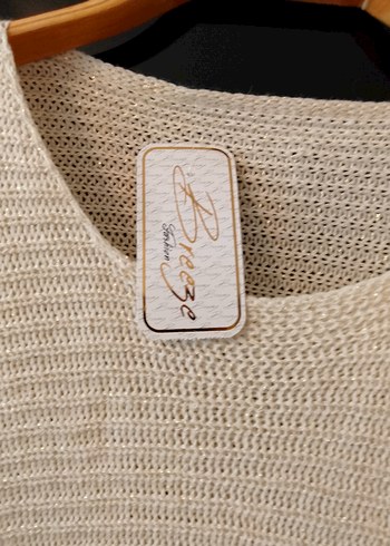 Bohem Tarzı Kapüşonlu Örgü Kadın Kazak - Görsel 16